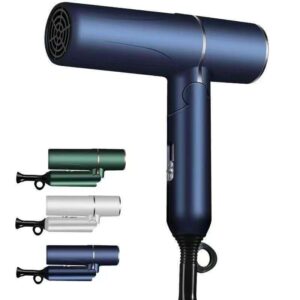 Navy Hair Dryer with Styling Attachments