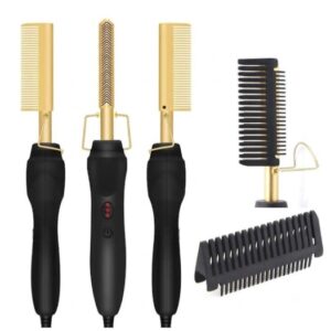 Gold Hot Air Styling Comb Set